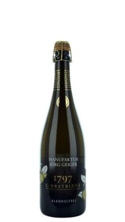 Manufaktur Jörg Geiger - CBB Birnenschaumwein Frei Von Alkohol