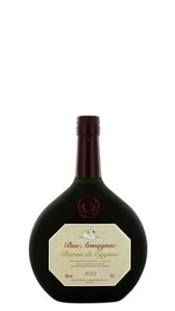 2003er Baron De Cygnac - Bas Armagnac AC 40% - Im Geschenkkarton