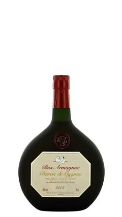 2005 Baron De Cygnac - Bas Armagnac AC Im Geschenkkarton - 40%