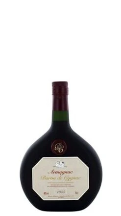 1945 Baron De Sigognac - Armagnac AC 40% - In Holzkiste