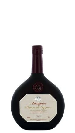 1968 Baron De Cygnac - Armagnac AC In Holzkiste - 40%