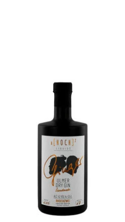 R Hochzwei Liquids - Ulmer Dry Gin 0,5 L - 42%