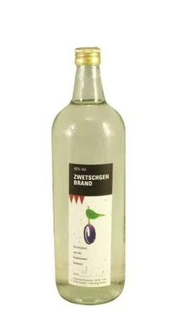 Brennerei Haas - Zwetschgenbrand 1,0 L - 40%