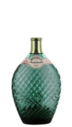 2003 Brennerei Rochelt - Muskattraube Naturstark 0,35 L - Halbe Flasche - 60%